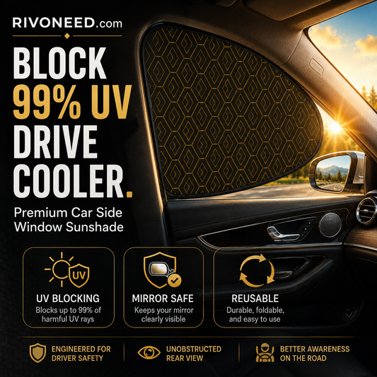 🚗Breathable Mesh Side Window Shades – Stay Cool & Bug-Free🦟❄️