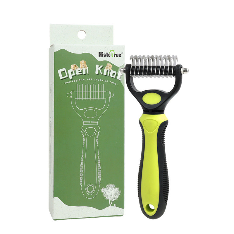🐕 Last Day Special Price !  🏆 Professional Deshedding Tool For Dogs And Cats – Gentle On Skin, Efficient Grooming & Comfortable Grip Design ✂️
