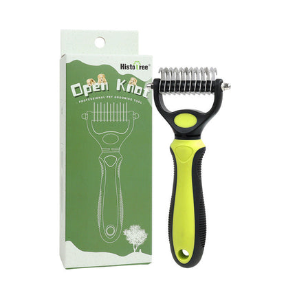 🐕 Last Day Special Price !  🏆 Professional Deshedding Tool For Dogs And Cats – Gentle On Skin, Efficient Grooming & Comfortable Grip Design ✂️