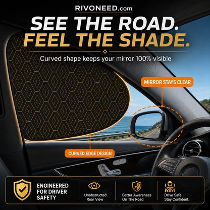 🚗Breathable Mesh Side Window Shades – Stay Cool & Bug-Free🦟❄️