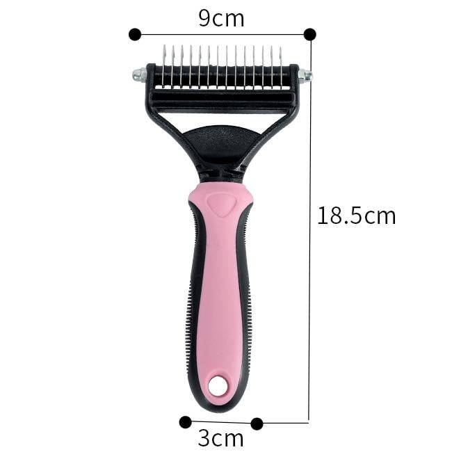 🐕 Last Day Special Price !  🏆 Professional Deshedding Tool For Dogs And Cats – Gentle On Skin, Efficient Grooming & Comfortable Grip Design ✂️