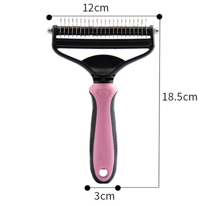 🐕 Last Day Special Price !  🏆 Professional Deshedding Tool For Dogs And Cats – Gentle On Skin, Efficient Grooming & Comfortable Grip Design ✂️