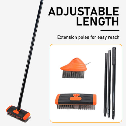 🧹 3-in-1 Weeding Wire Brush Tools Set –Perfect for Patios, Driveways & Garden Paths 🏡