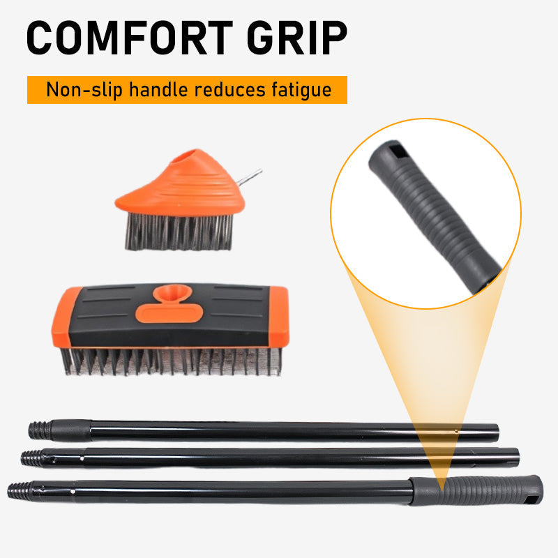 🧹 3-in-1 Weeding Wire Brush Tools Set –Perfect for Patios, Driveways & Garden Paths 🏡