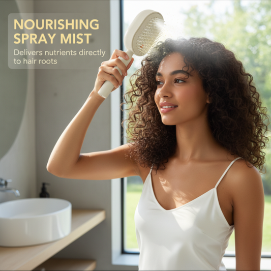 🍃Electric Spray & Massage Hair Brush