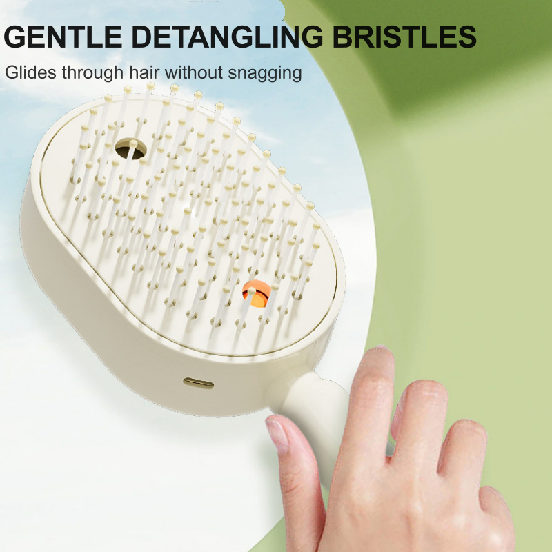 🍃Electric Spray & Massage Hair Brush