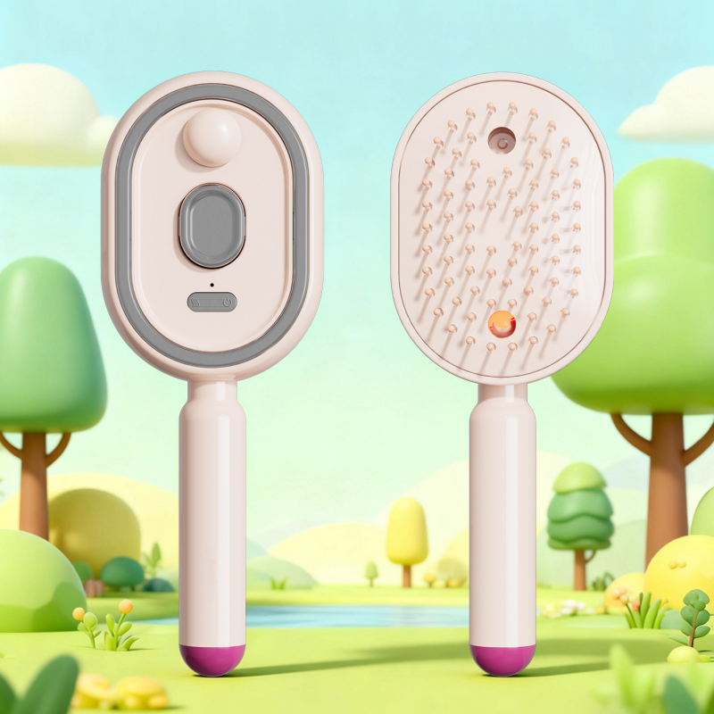 🍃Electric Spray & Massage Hair Brush