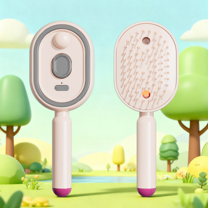🍃Electric Spray & Massage Hair Brush