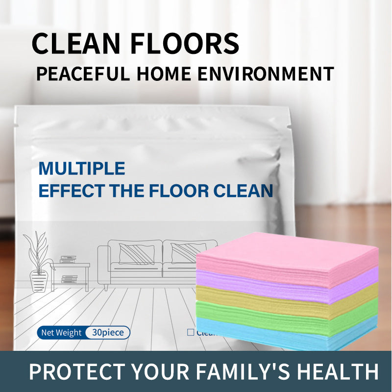 🔥New Hot Selling ❤️‍🔥55% OFF !! ⏰Water-Soluble Floor Cleaning Sheets