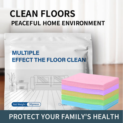 🔥New Hot Selling ❤️‍🔥55% OFF !! ⏰Water-Soluble Floor Cleaning Sheets