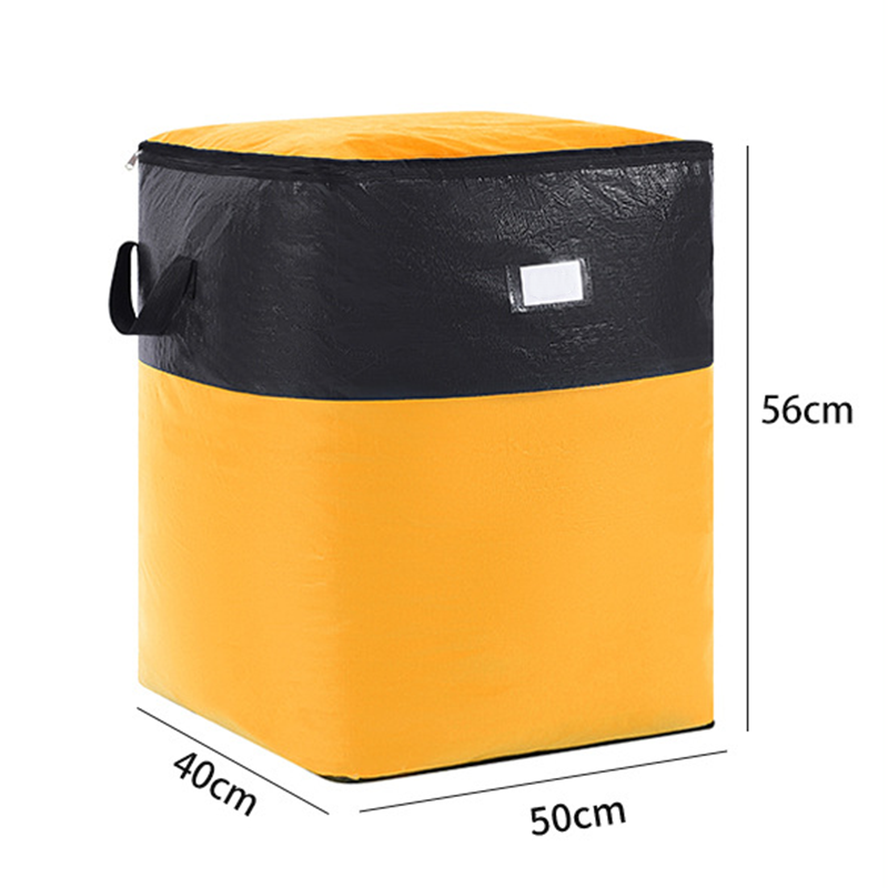 Collapsible Storage and Moving Bag – Heavy-duty handles & zippered closure  – reusable & easy to clean