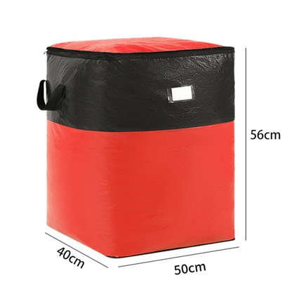 Collapsible Storage and Moving Bag – Heavy-duty handles & zippered closure  – reusable & easy to clean