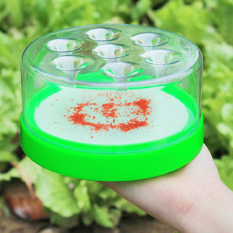Reusable Non-Electric Fly Trap - Safe around kids, pets, and food.